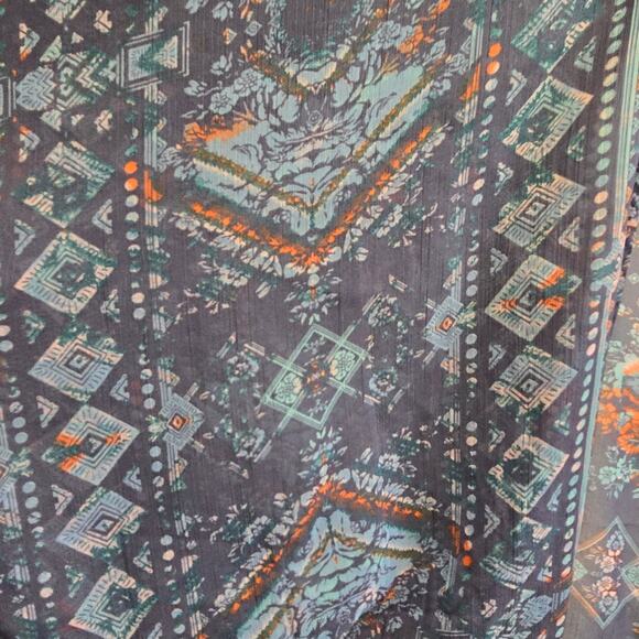 Wild Pearl Bohemian Lightweight Sheer Kimono in One Size - Picture 3 of 7